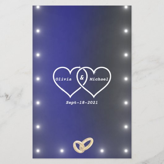 Papier constellations zodiaques (Dos)