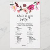 Papier Conte Romantique "Vous connaissez la mariée" Jeu (Dos)