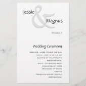 Papier Contemporain noir et blanc (Devant)