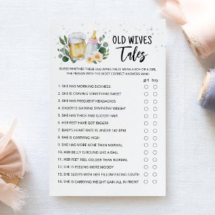 Papier Contes de Vieilles Femmes Jeu de Verdure Bébé en R