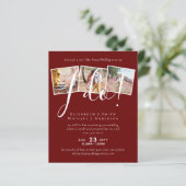 Papier Conversation vidéo en direct Mariage ou Invitation (Debout devant)