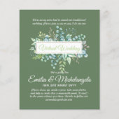 Papier Conversation vidéo Mariage virtuel Invitations en  (Devant)