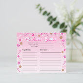 Papier Cookies Roses Pour Père Noël Sucre de canne Recett (Debout devant)