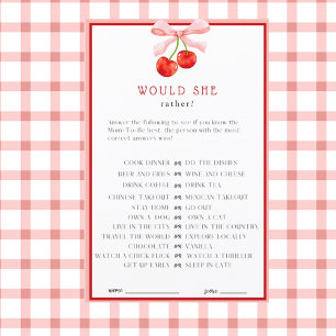 Papier Coquette Cherry préférerait qu'elle joue