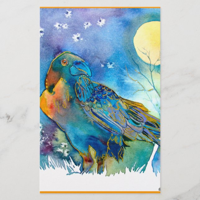 Papier Corbeau (Devant)