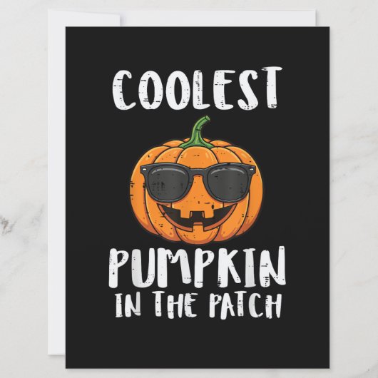 Papier Costume Patch de citrouille le plus cool pour homm (Devant)