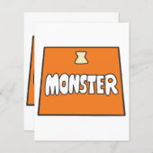 Papier Costume Pikamee, Monster (Devant / Derrière)