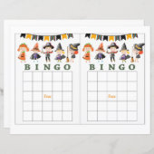 Papier Costume pour enfants d'Halloween (Devant / Derrière)