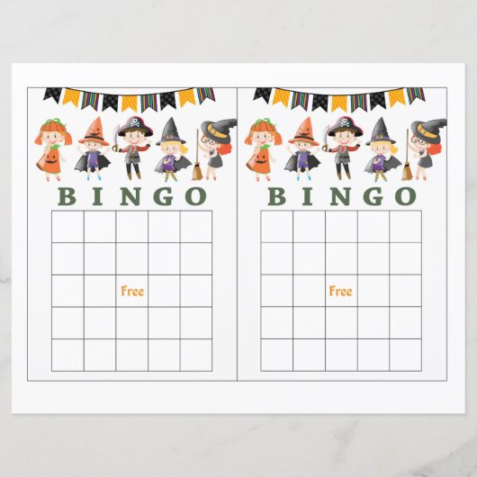 Papier Costume pour enfants d'Halloween (Devant)