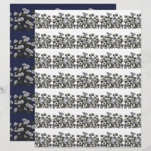 Papier Coton pur petit design à deux côtés