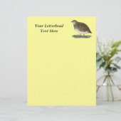 Papier Coturnix Quail (Debout devant)