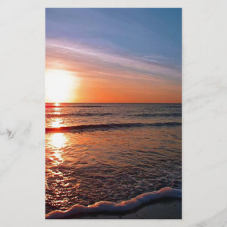 Papier Coucher De Soleil Sur L'Eau
