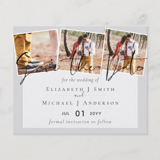 Papier Couleur gris jaune violet Tendances Mariage budgét (Devant)