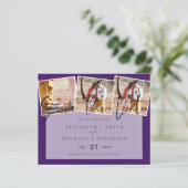 Papier Couleur gris jaune violet Tendances Mariage budgét (Debout devant)