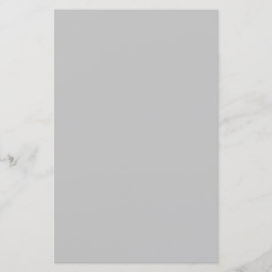 Papier Couleur solide en argent pur
