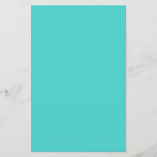 Papier Couleur solide turquoise moyenne (Devant)