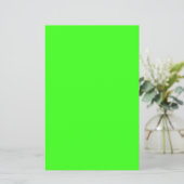 Papier Couleur solide verte néon (Debout devant)