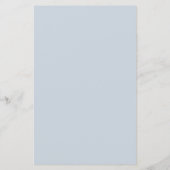 Papier Couleur uni bleu illusion (Dos)