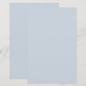 Papier Couleur uni bleu illusion (Devant / Derrière)