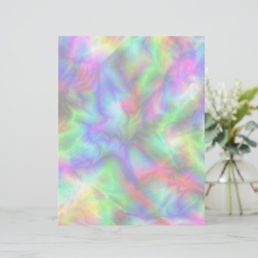 Papier Couleurs arc-en-ciel Abstraites (Debout devant)