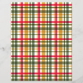 Papier Couleurs de Noël vierges (Dos)