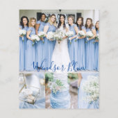 Papier Couleurs Mariage bleu Windsor Palette Card 2023 (Dos)