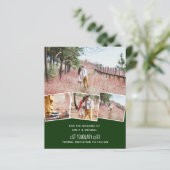 Papier Couleurs Mariages tendance Vert Sage Olive BUDGET (Debout devant)