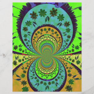 Papier Couleurs traditionnelles africaines Kaleidoscope A