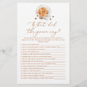 Papier Coupe de café Qu'est-ce que le marié a dit douche  (Devant)