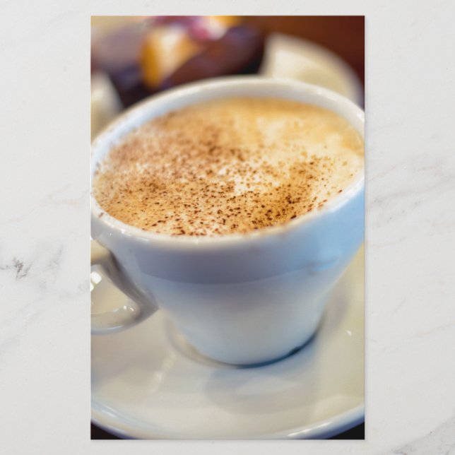 Papier Coupe du cappuccino (Devant)
