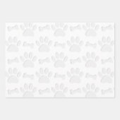 Papier Coupe Pâtes De Chien Et Os (Devant 3)