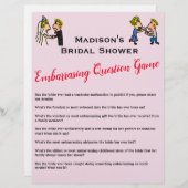 Papier Couple ✨ jeu de Fête des mariées amusant (Devant / Derrière)