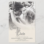 Papier Couple Mariage baiser en monochrome (Devant)