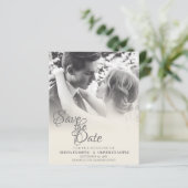 Papier Couple mariage en monochrome (Debout devant)