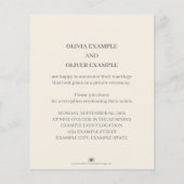 Papier Couple mariage en monochrome (Dos)