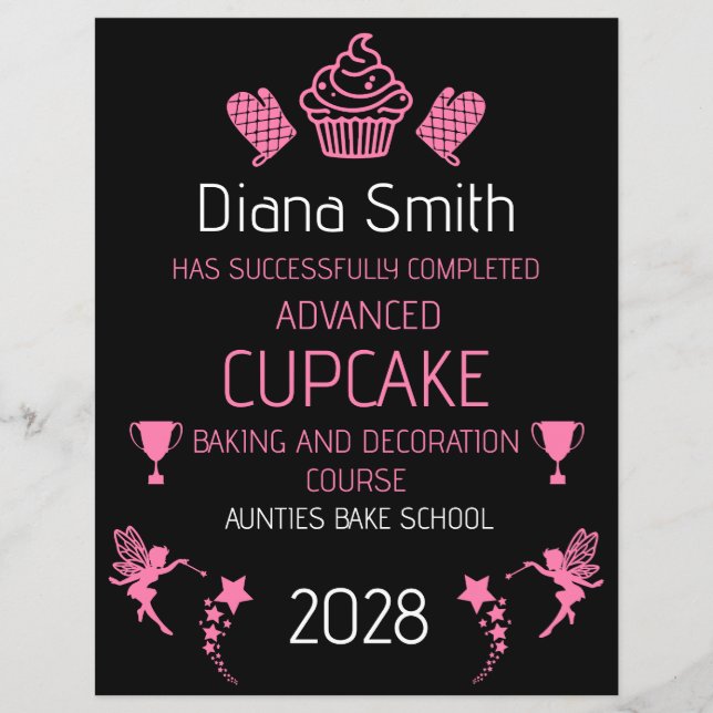 Papier Cours de cuisson de Cupcake (Devant)