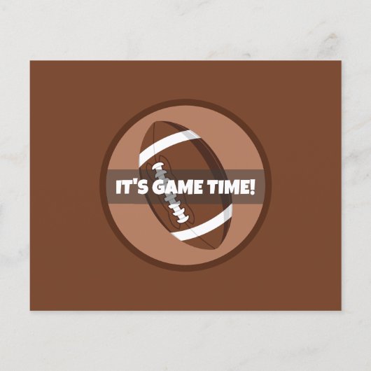 Papier Coutume moderne Football Budget Photo Anniversaire (Dos)