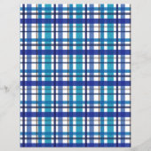 Papier Couverture à carreaux de couleurs de Noël (Dos)