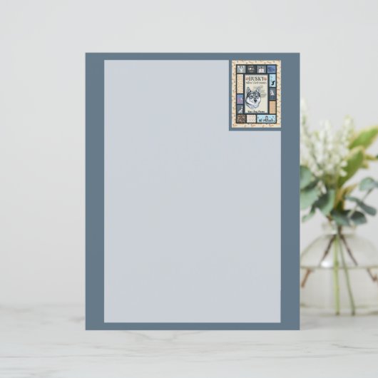 Papier Couverture de souvenir drôle pour propriétaire de  (Debout devant)