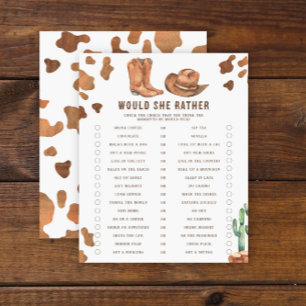 Papier Cowboy Baby shower - Elle Plairait