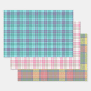 Papier Craft à motifs tartan écossais