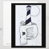 Papier crâne (Devant / Derrière)