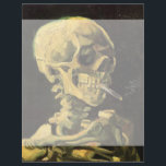 Papier Crâne avec cigarette brûlante par Vincent van Gogh<br><div class="desc">Crâne avec Cigarette Brûlante par Vincent van Gogh est un post impressionnisme d'art vintage de peinture à vie morte. Portrait du squelette humain fumant. Grande image à utiliser pour les produits anti-tabac. Fumer tue 1 000 personnes chaque année, aider quelqu'un à arrêter de fumer aujourd'hui. Grande image pour Halloween ou...</div>