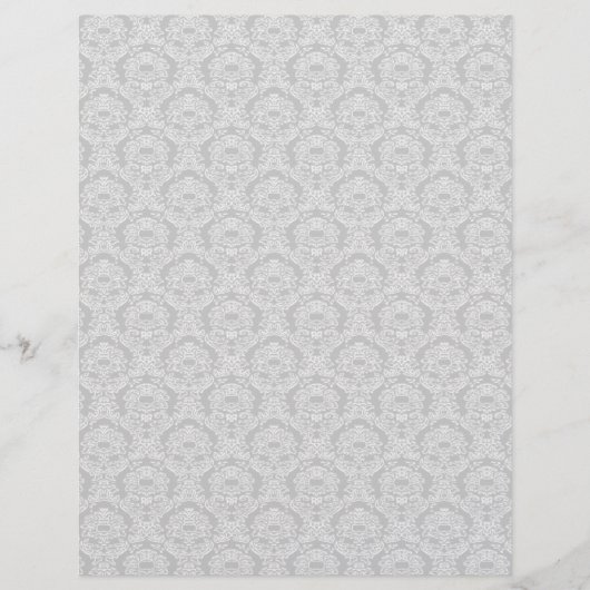 Papier Cream Damask Medium (Devant)