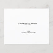 Papier Cream doux bébé fille photo collage Script (Dos)