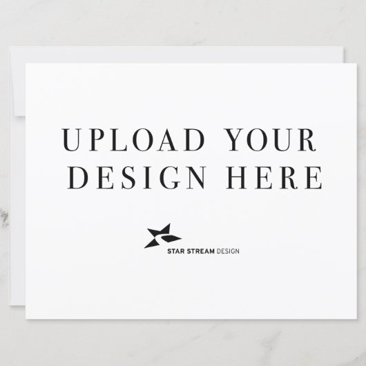 Papier Créez Votre Propre Horizontale (Dos)