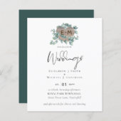 Papier Créez votre propre Mariage de budget écologique Eu (Devant / Derrière)