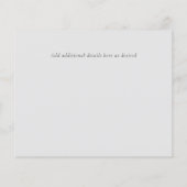 Papier Créez votre propre Mariage de verdure Eucalyptus p (Dos)