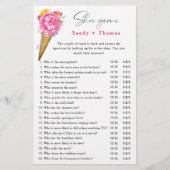 Papier Crème glacée - Chaussure jeu de douche nuptiale (Devant)