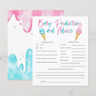 Papier Crème glacée Sexe Révéler Prédictions et conseils